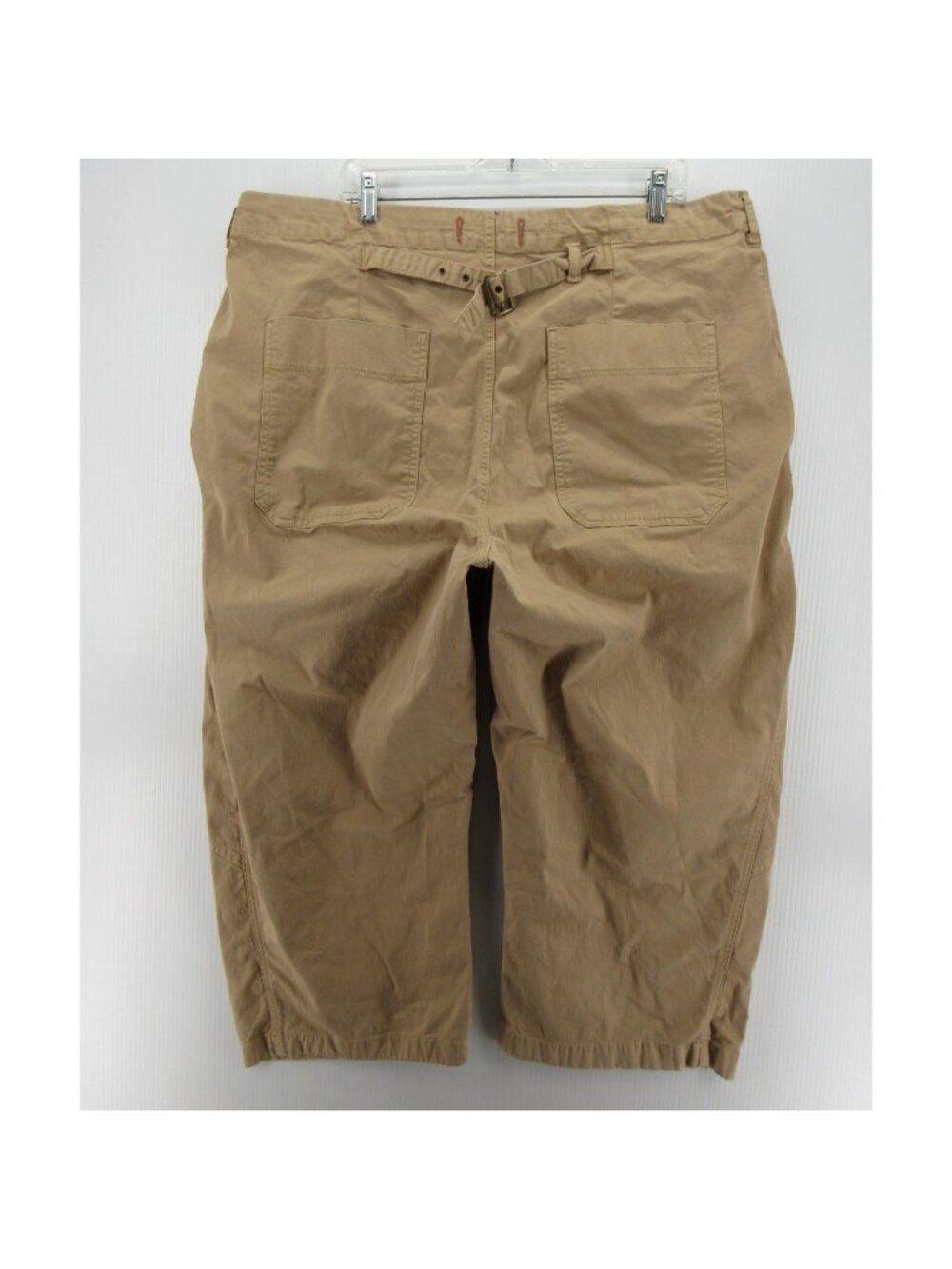 Pilcro & The Letterpress Pants 22W Linen Buckle Back Wide Leg Crop